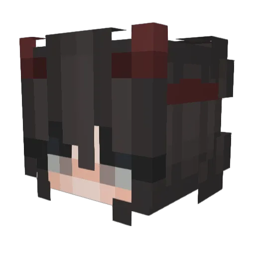 Ryan7217 Minecraft avatar head, 3D render