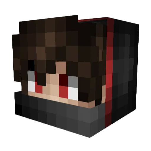 RyanCK2002 Minecraft avatar head, 3D render