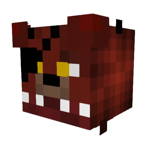 RyanDavid Minecraft avatar head, 3D render