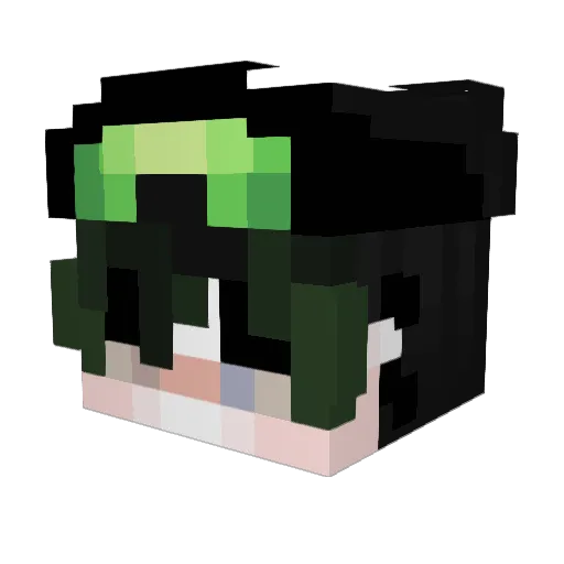 RyanDiegoUrrea Minecraft avatar head, 3D render