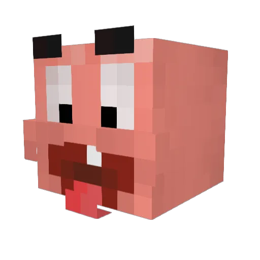 RyanDonaldson Minecraft avatar head, 3D render
