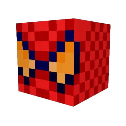RyanFlo1234 Minecraft avatar head, 3D render
