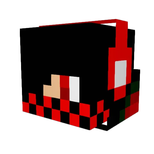 RyanGayer Minecraft avatar head, 3D render