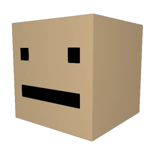 RyanGriff Minecraft avatar head, 3D render