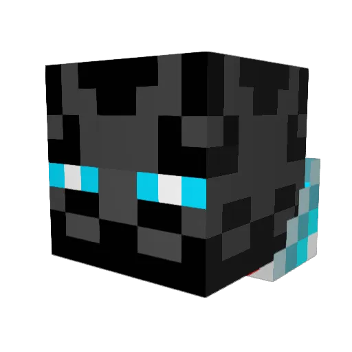 RyanOLB Minecraft avatar head, 3D render