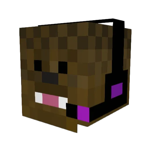 RyanPlayz2000 Minecraft avatar head, 3D render