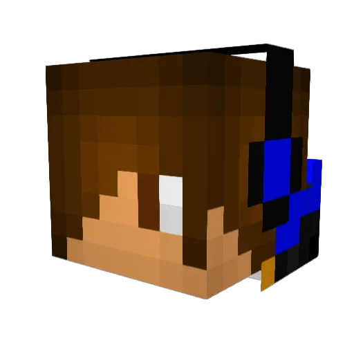 Ryan_Fred Minecraft avatar head, 3D render