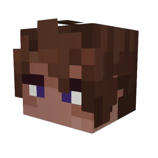 Ryan_MC_Cheese Minecraft avatar head, 3D render