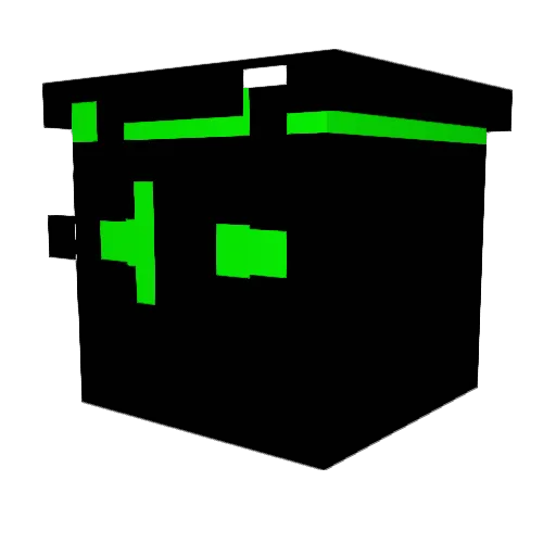 Ryanbab Minecraft avatar head, 3D render