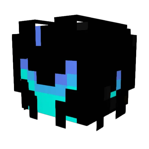 Ryaneser Minecraft avatar head, 3D render