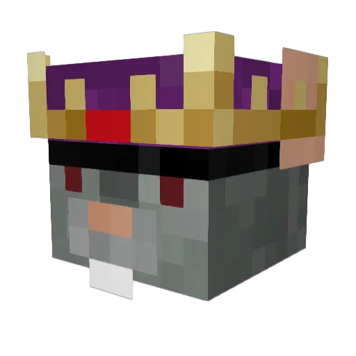 Ryantherat1 Minecraft avatar head, 3D render