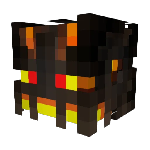 Rybak26 Minecraft avatar head, 3D render
