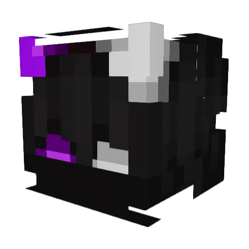 Rycon_God Minecraft avatar head, 3D render