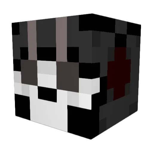 Ryder200 Minecraft avatar head, 3D render