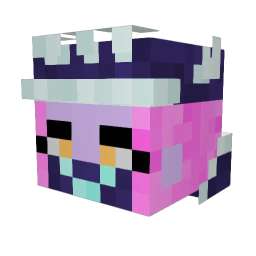 Ryder451 Minecraft avatar head, 3D render