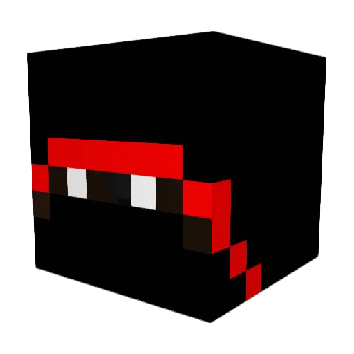 RyderAcheron Minecraft avatar head, 3D render
