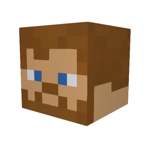 RyderNobile Minecraft avatar head, 3D render