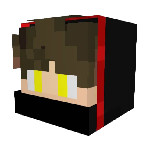 Rydestroyer10 Minecraft avatar head, 3D render