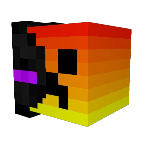 Rydoctor Minecraft avatar head, 3D render