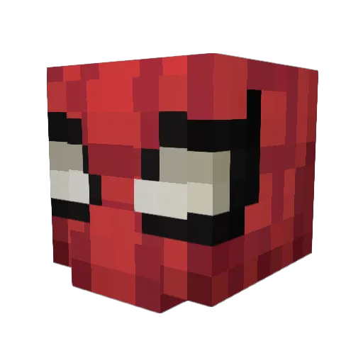 RyeFromRye Minecraft avatar head, 3D render