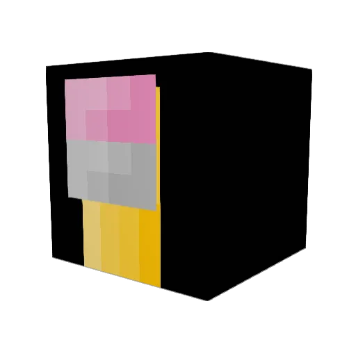 RyeMp4 Minecraft avatar head, 3D render