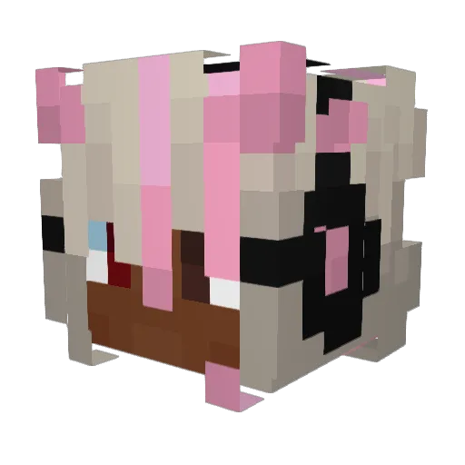 Rye_of_the_bread Minecraft avatar head, 3D render