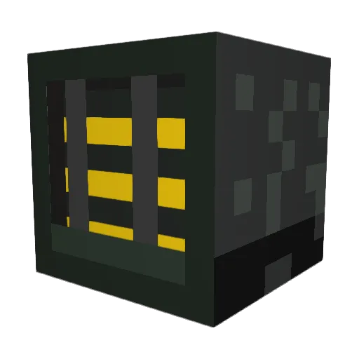 Ryeroll Minecraft avatar head, 3D render