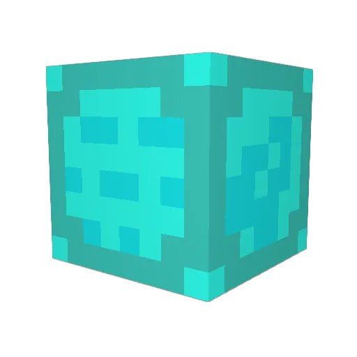 RyftMC Minecraft avatar head, 3D render