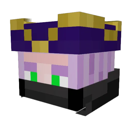 Ryftylovesbilly Minecraft avatar head, 3D render
