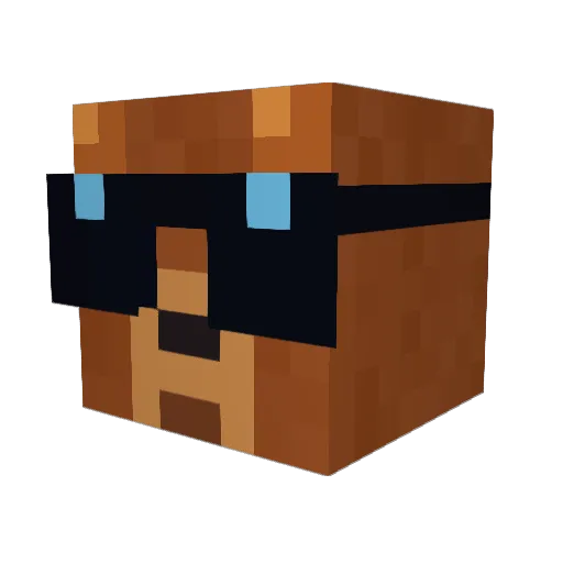Minecraft-Avatar von Ryguy105: Kopf als 3D-Render