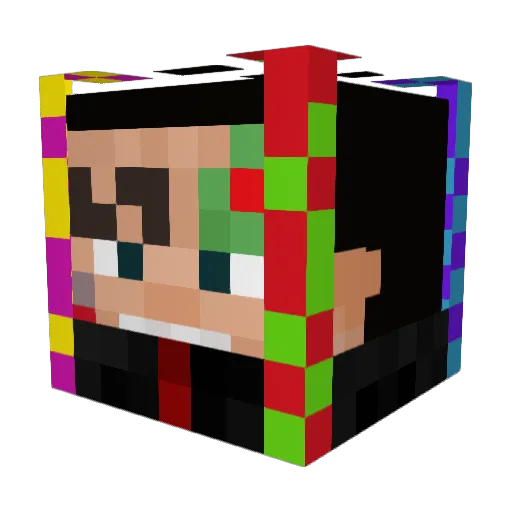 Ryguy1133 Minecraft avatar head, 3D render