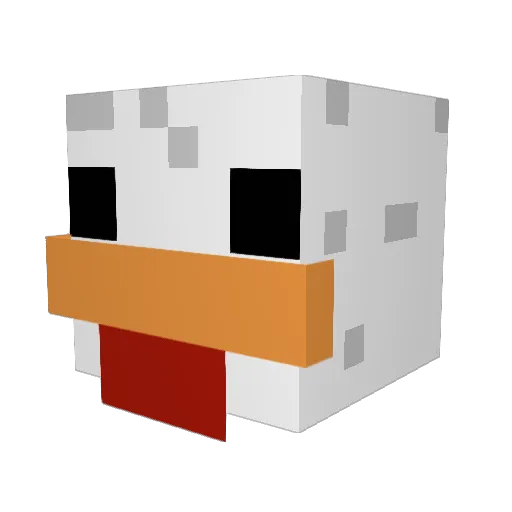 Ryguy1290 Minecraft avatar head, 3D render