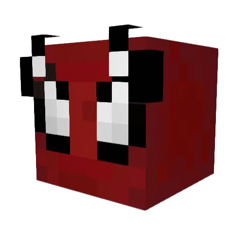 RyjahX Minecraft avatar head, 3D render