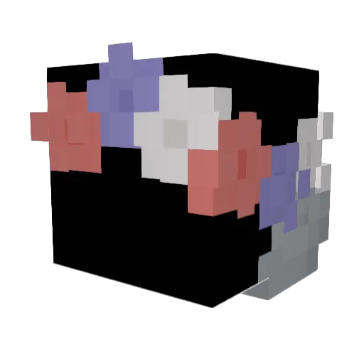 RykerElite Minecraft avatar head, 3D render