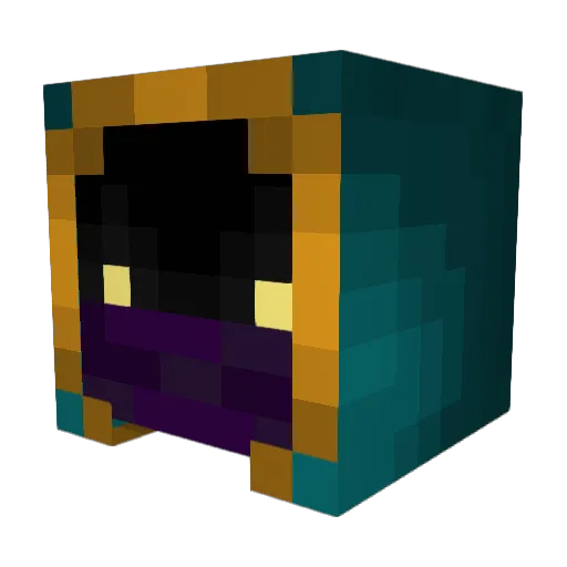 Ryklys Minecraft avatar head, 3D render