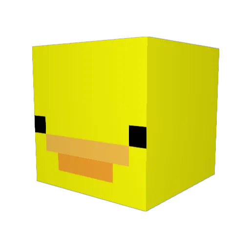 Ryks1080 Minecraft avatar head, 3D render
