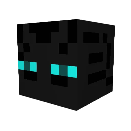 Rylock Minecraft avatar head, 3D render