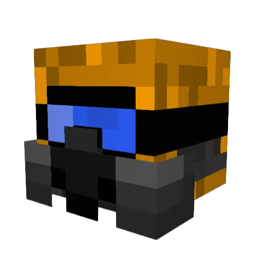 RyneJ Minecraft avatar head, 3D render