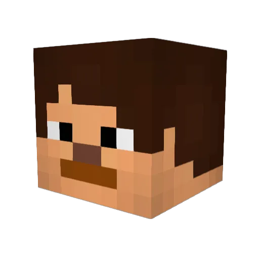 Ryodai_Pro Minecraft avatar head, 3D render
