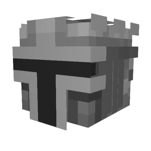 Ryoku57 Minecraft avatar head, 3D render
