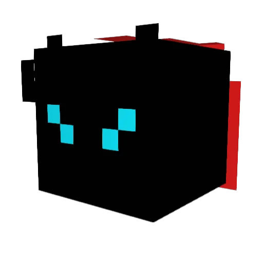 RyosukeFC1 Minecraft avatar head, 3D render
