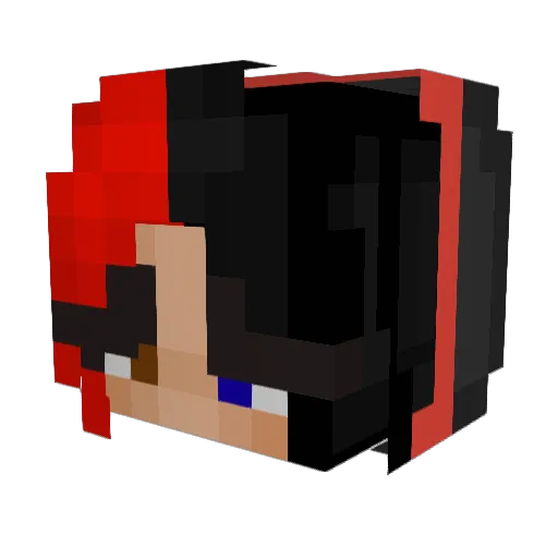 Ryry_time Minecraft avatar head, 3D render