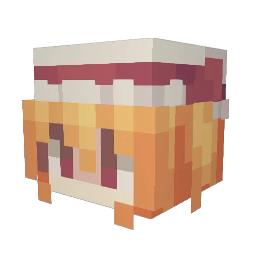 Ryry_wp Minecraft avatar head, 3D render
