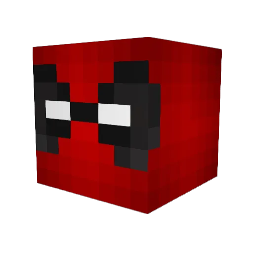 RythanStark Minecraft avatar head, 3D render