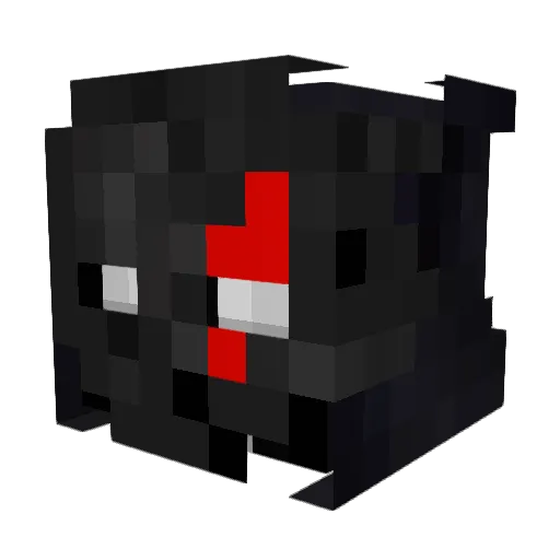 Rytlockprime Minecraft avatar head, 3D render
