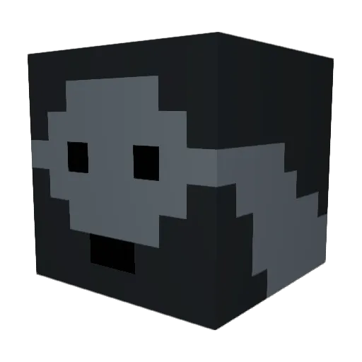 Ryton_ Minecraft avatar head, 3D render