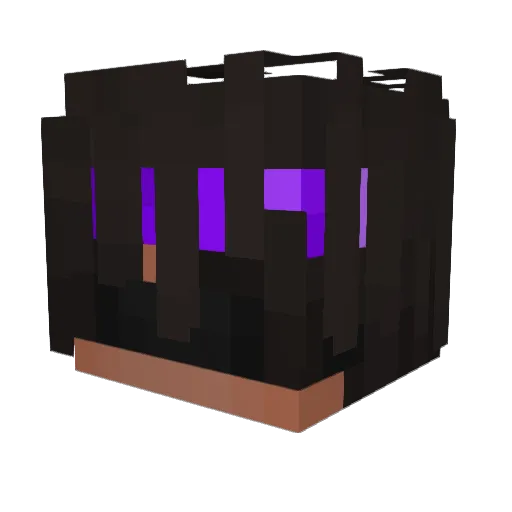 Rytub01 Minecraft avatar head, 3D render