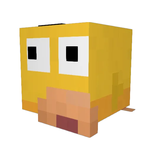 RyuGaHun Minecraft avatar head, 3D render