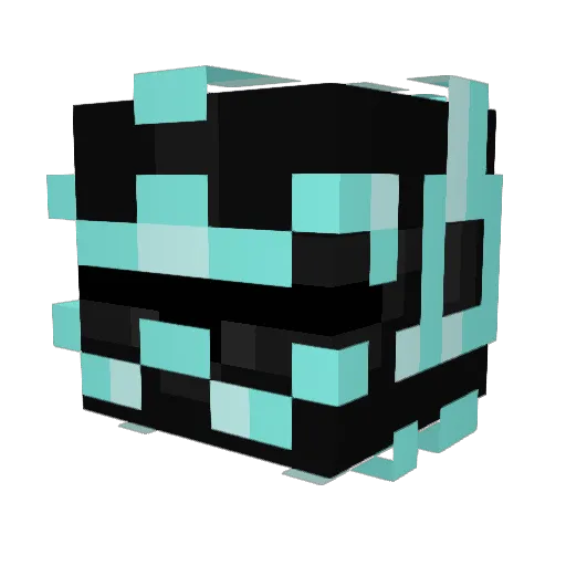 RyuSama09 Minecraft avatar head, 3D render