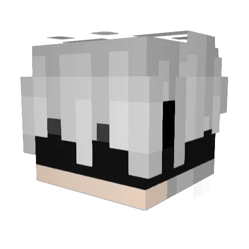 RyujinDArx Minecraft avatar head, 3D render